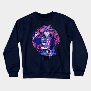 Samurai Kitty Crewneck Sweatshirt